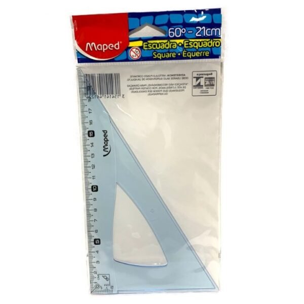 Escuadra Maped * 60 grados * 21 cm