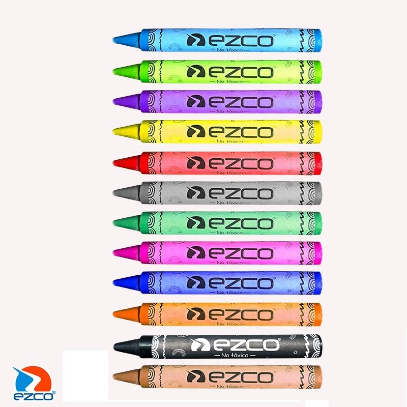 Crayones EZCO x 12 JUMBO (Gruesos)