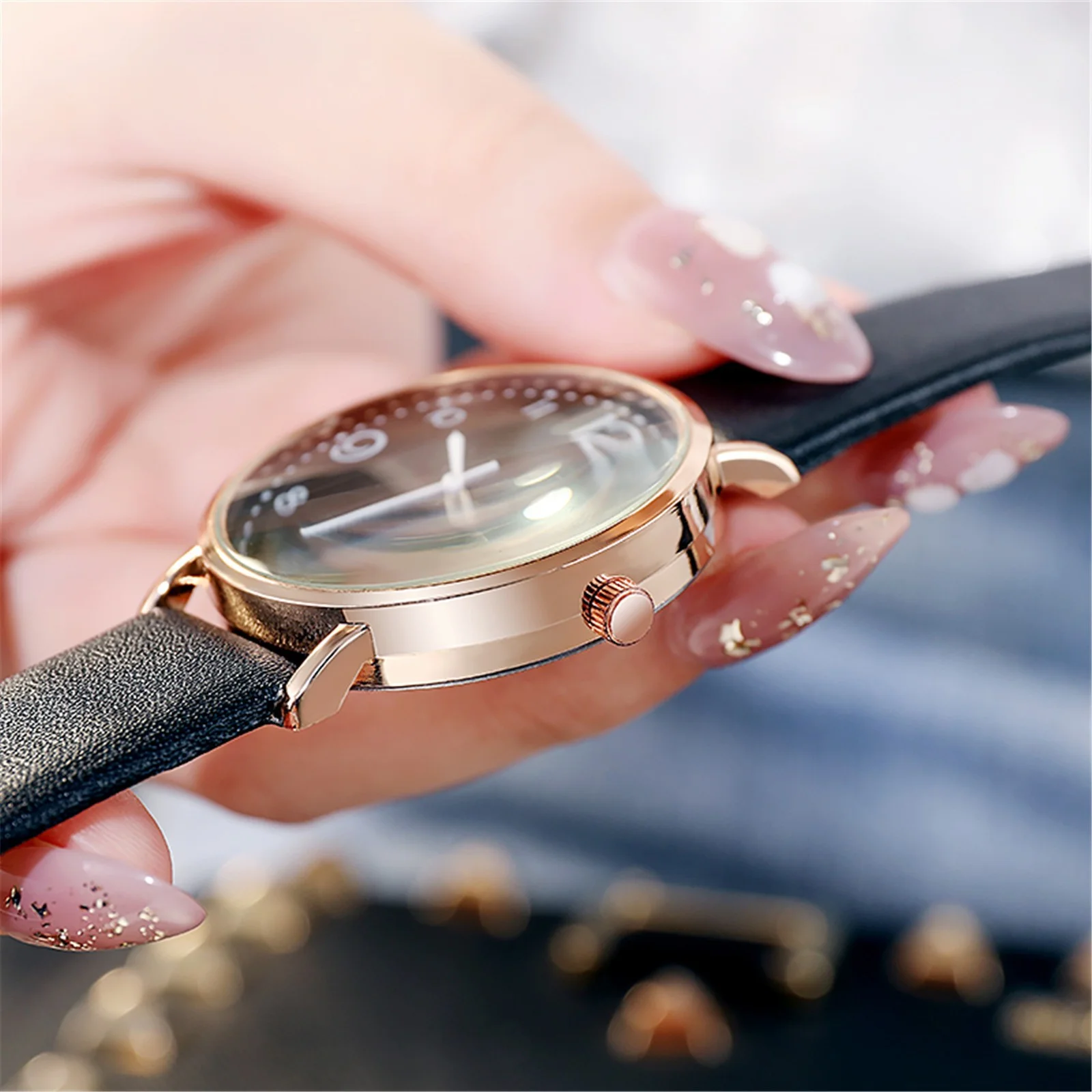 Reloj Femenino Negro