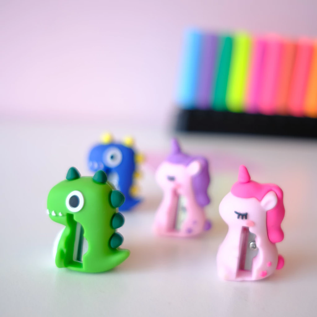 Sacapunta Con Formas " Unicornios " BRW 1 B0ca (Excelente Calidad)