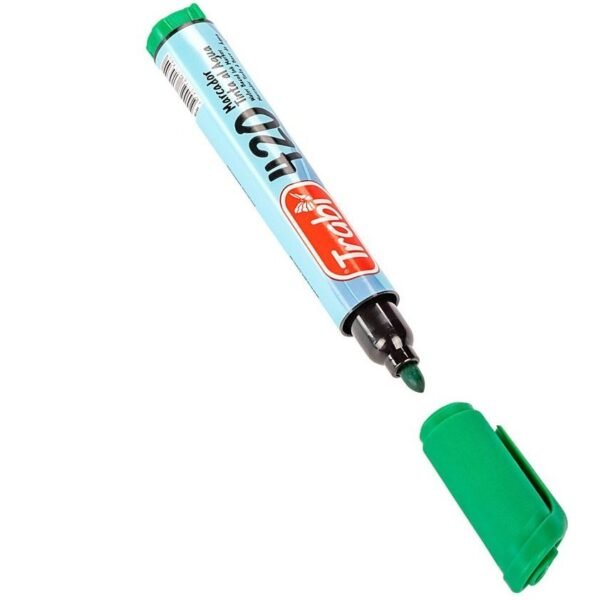 Marcador al Agua - TRABI 420 VERDE Punta Redonda - x UNIDAD
