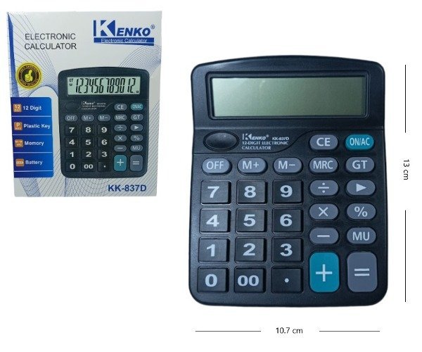 Calculadora KK - 837D TAMAÑO MEDIANO