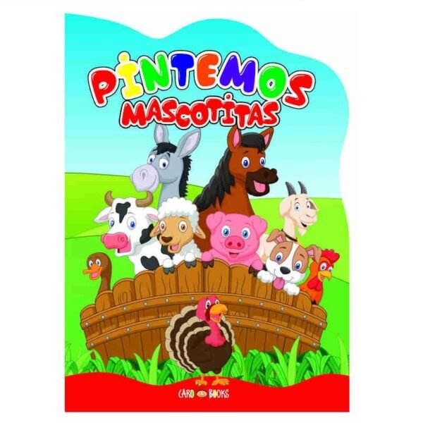 LIBRITOS PARA COLOREAR * Pintemos MASCOTITAS * 24X17 - ARTEMISA -