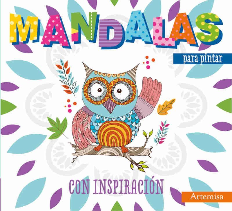 LIBROS PARA COLOREAR " BUHO - INSPIRACIÓN " ARTEMISA 32 PAGINAS 20X20