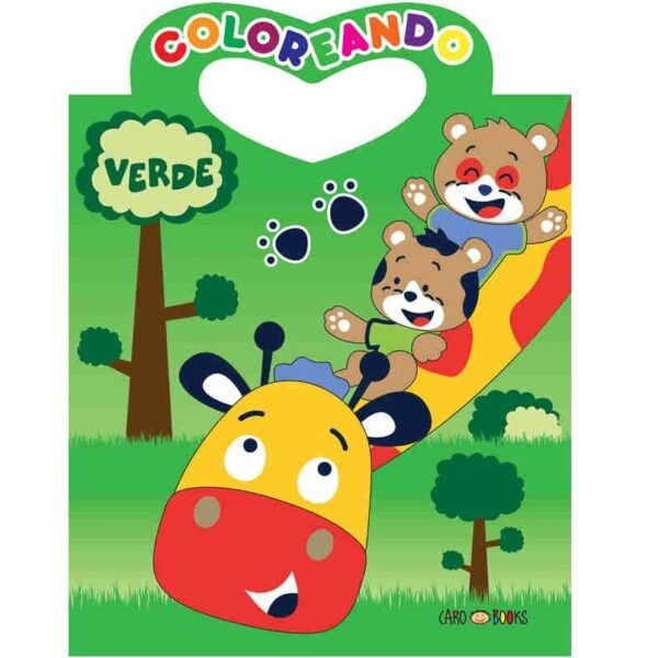 LIBRITOS PARA COLOREAR * COLOREANDO VERDE * 26X20 - ARTEMISA -