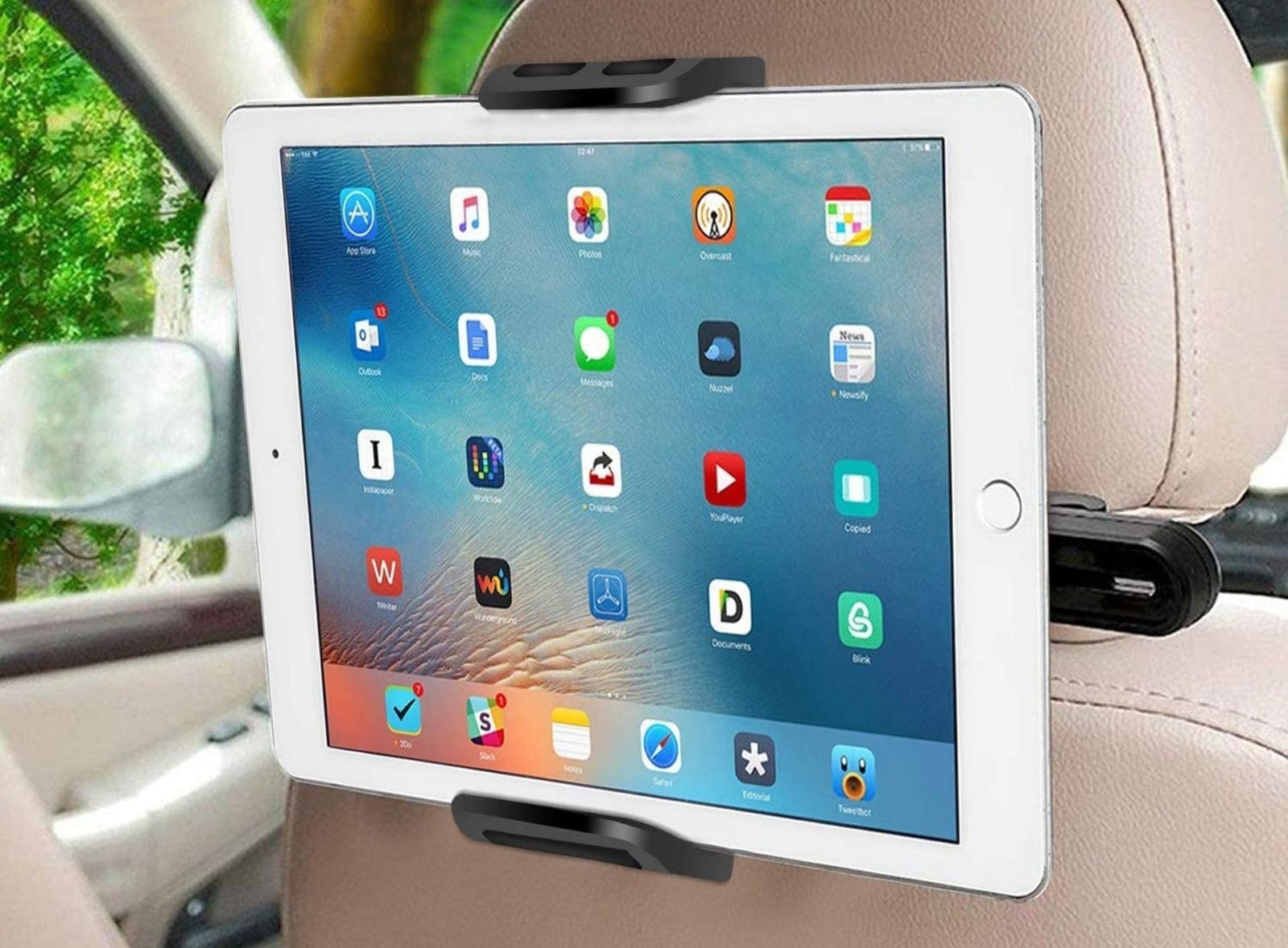 SOPORTES - TABLET - PARA ASIENTO DE VEHICULOS