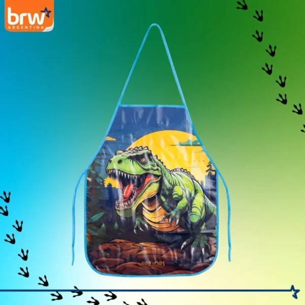 PINTORCITO BRW * DINOSAURIOS * PLÁSTICO INFANTIL