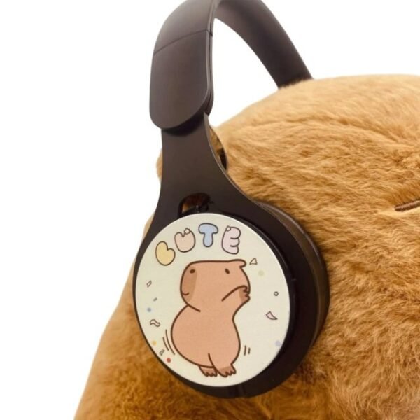 Auriculares Inalámbricos ** CAPYBARA NEGRO ** Tipo Vincha Bluetooth