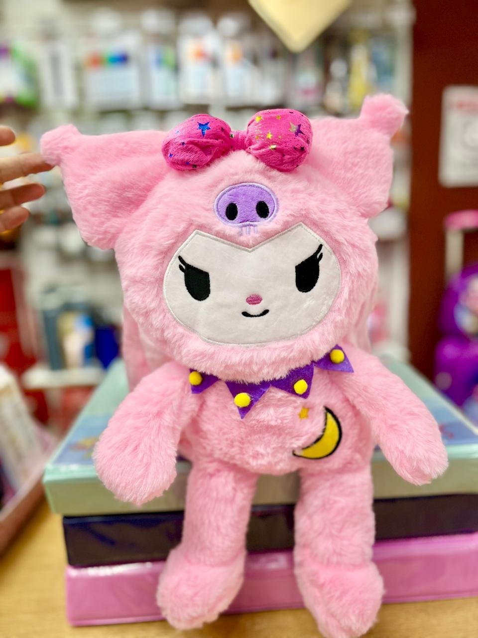 MOCHILAS PELUCHE * KUROMI ROSA *