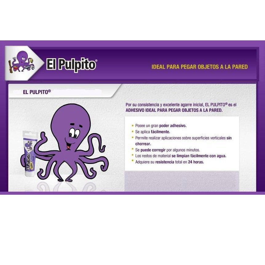 ADHESIVO " EL PULPITO " x 50 GR (Cerámicos, Zocalos, Kblecanal, Carteles)