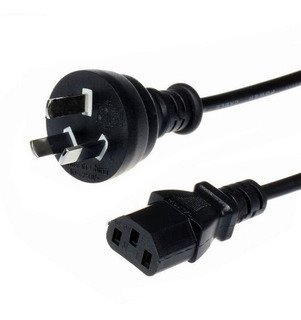 Cable Power 220v para PC / Impresoras / Etc 1.8 Mts