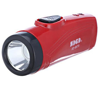 Linterna de Bolsillo *SGDO* Recargable + Luz Ultra Violeta (para Billetes Falsos)