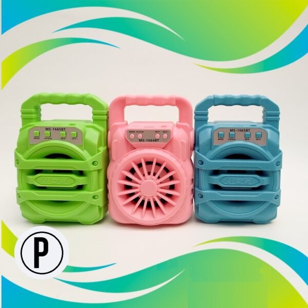 Parlante HI-FI " PASTEL " Bluetooth Inalámbrico C/ LUZ + Entrada USB