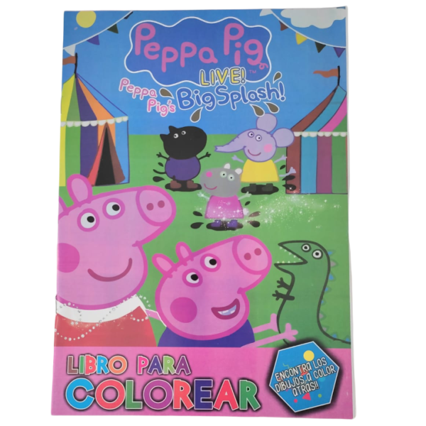 LIBRITOS PARA COLOREAR "PEPPA PIG"