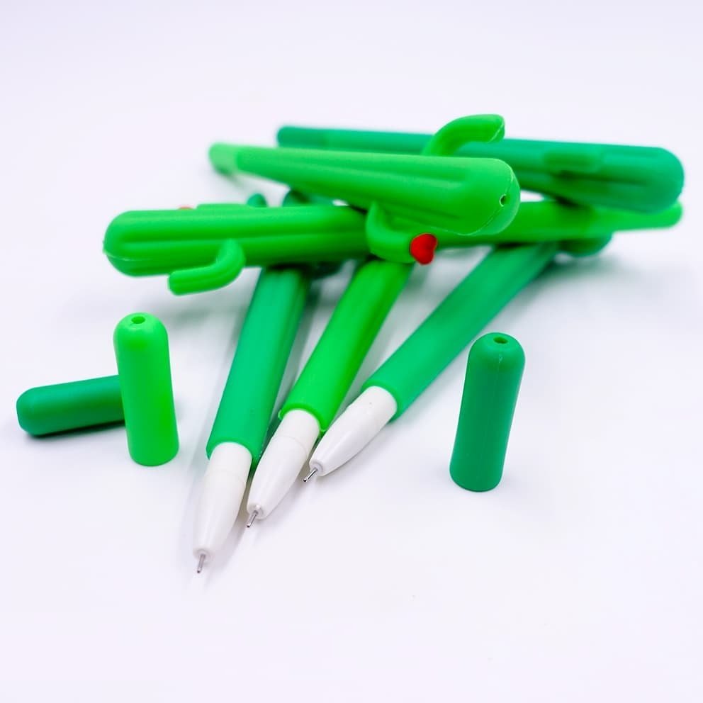 Microfibra " Cactus Corazón" Ultra Fina (Tinta Negra)