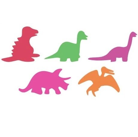 Aplicaciones en Goma Eva " Dinousaurios "