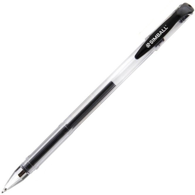 LAPICERA GEL SIMBALL NEGRA