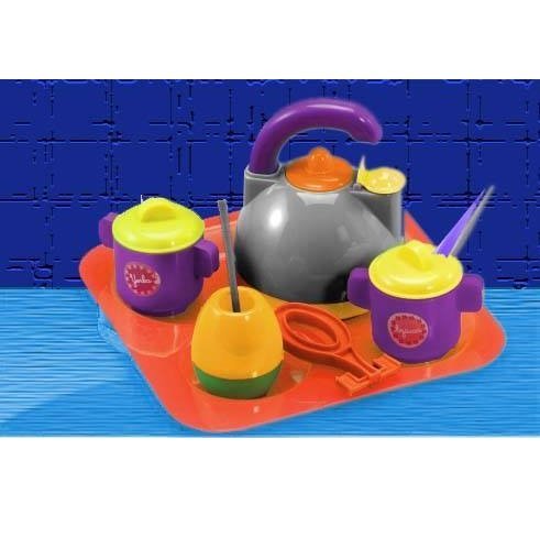 Juego Set De Mate En Bandeja x 9 piezas