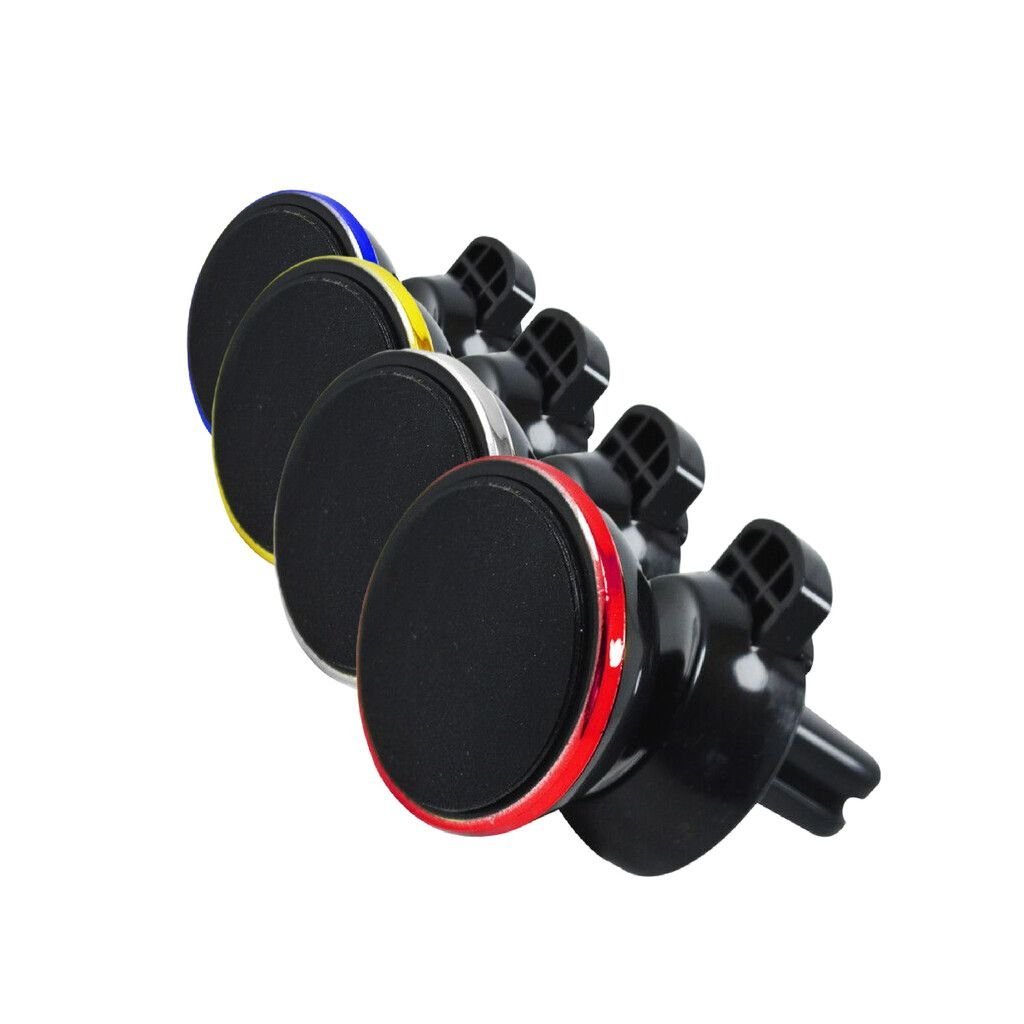 SOPORTES PARA CELULAR " CON IMAN PARA REJILLA DE VENTILACION " IMANTADO C/ ADHESIVO AIRE - PARA VEHICULOS -