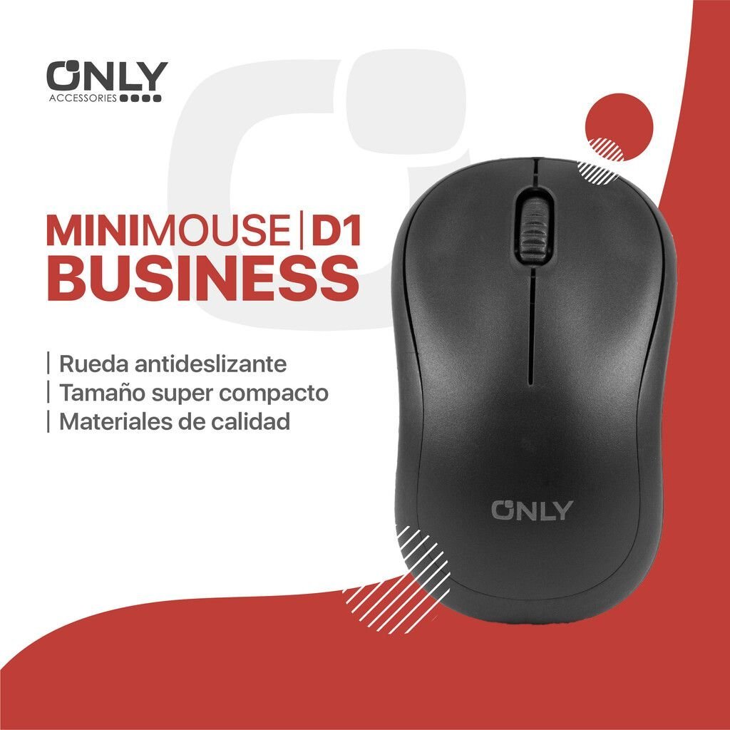 Mouse Only * BUSINESS NEGRO * (Con Kble USB)