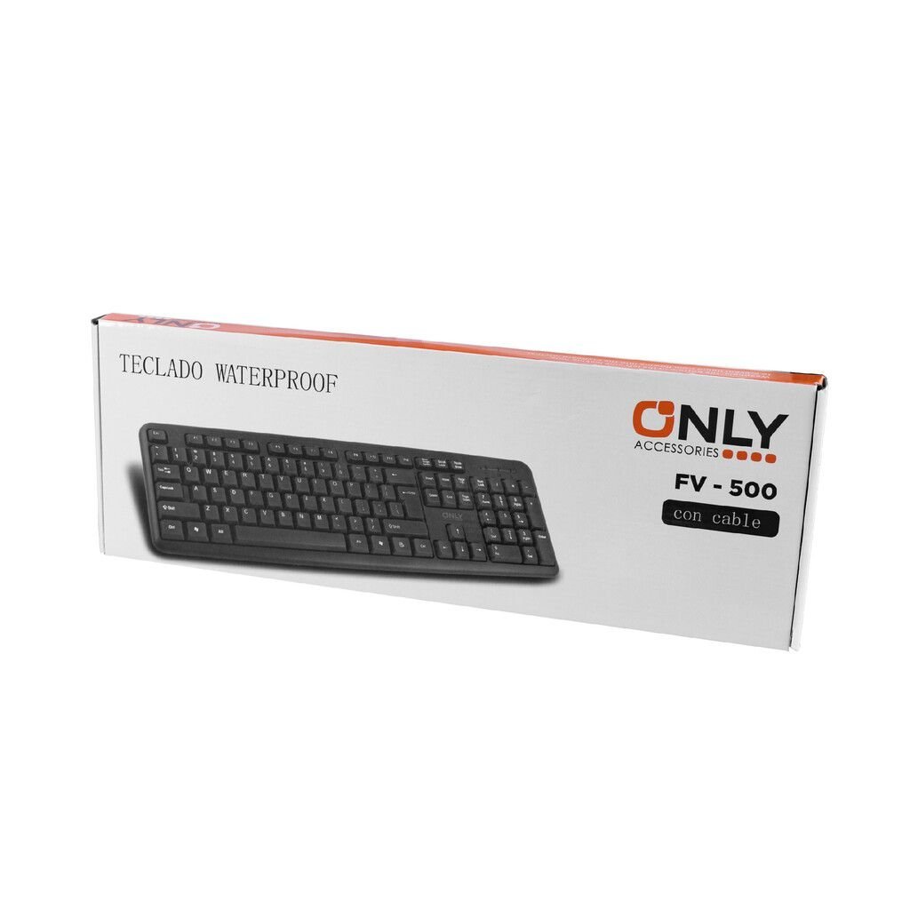 Teclado Only *Tradicional* Negro USB MOD 1189