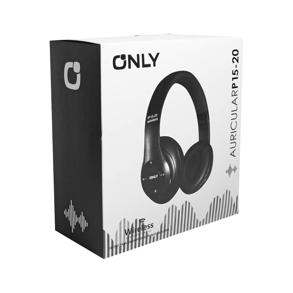 Auriculares Inalámbricos * ONLY P15 Blanco * Bluetooth (Premium)