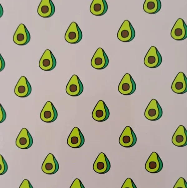 Contact en rollo - PALTA - de 45 cm de Ancho 1 Metro Premium (90 micrones)