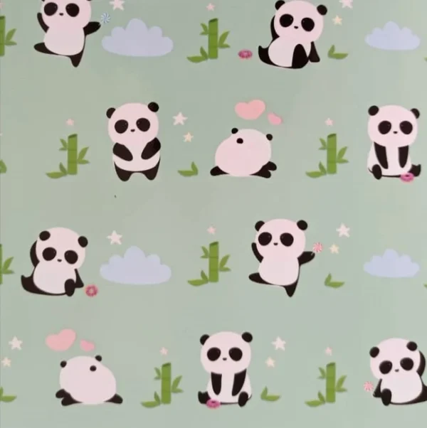 Contact en rollo - OSO PANDA - de 45 cm de Ancho 1 Metro Premium (90 micrones)