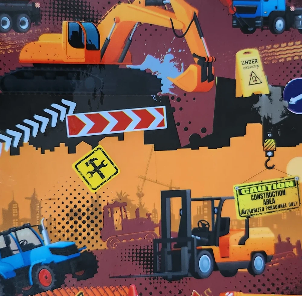 Contact en rollo - CONSTRUCCION - de 45 cm de Ancho 1 Metro Premium (90 micrones)