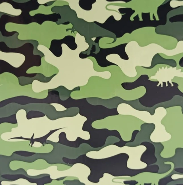 Contact en rollo - CAMUFLAJE 2 - de 45 cm de Ancho 1 Metro Premium (90 micrones)