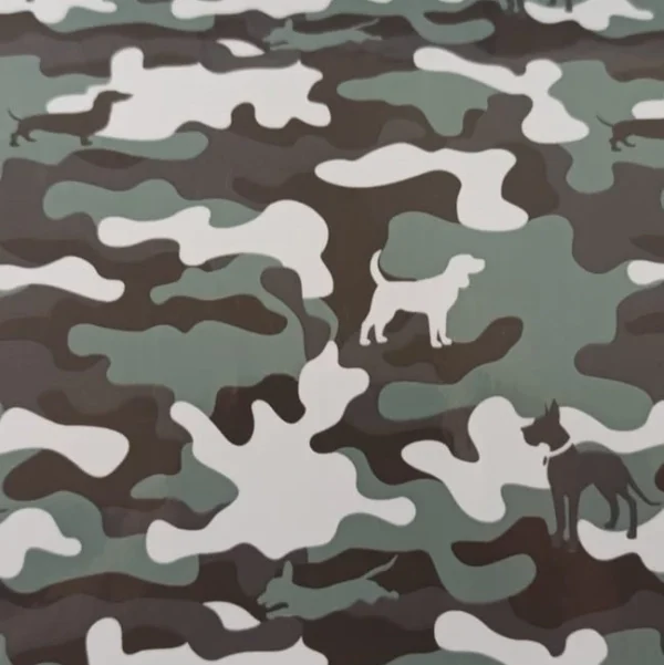 Contact en rollo - CAMUFLAJE 1 - de 45 cm de Ancho 1 Metro Premium (90 micrones)