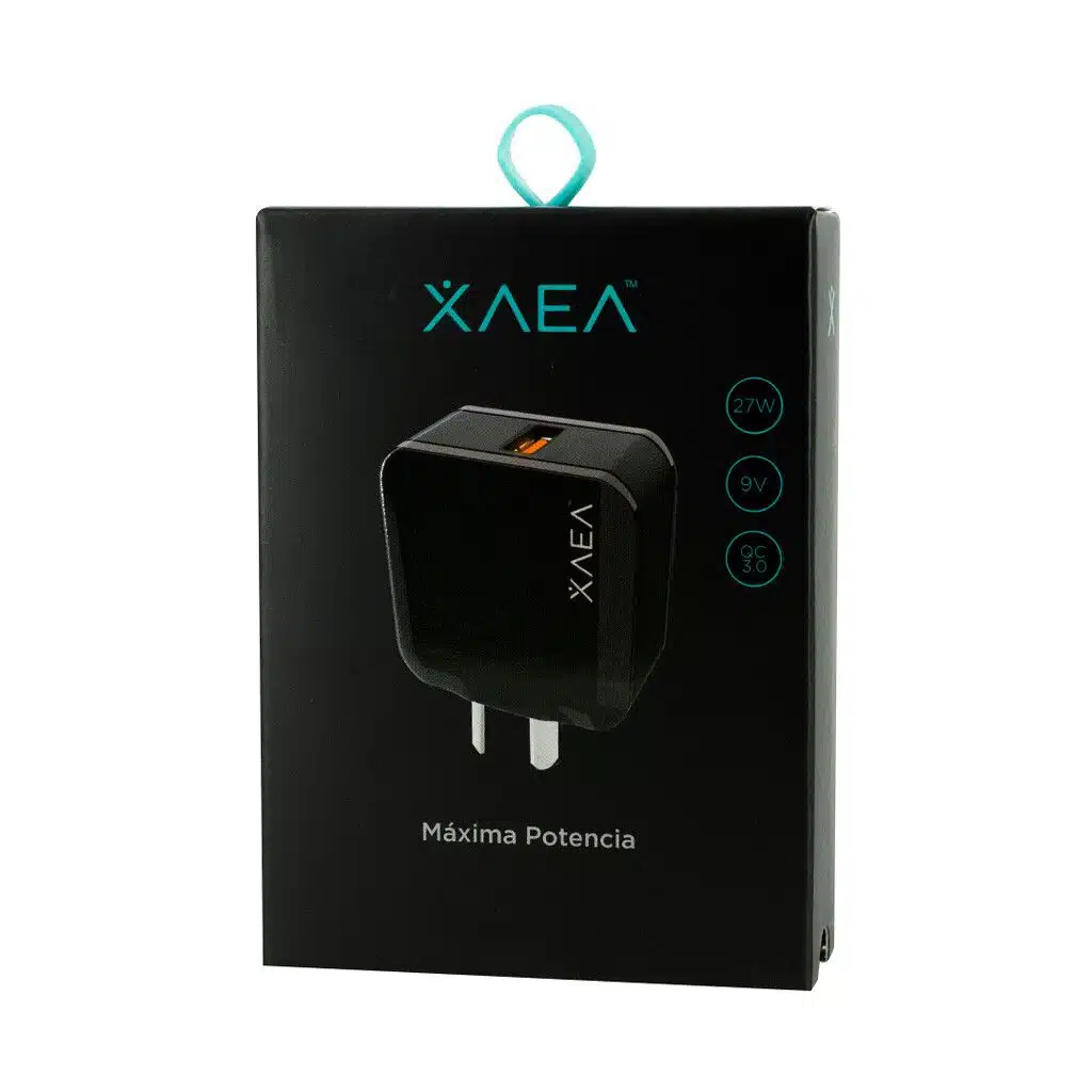 Cargador para Celular * XAEA Tipo " C " 27W * Premium Usb (Carga Ultra Rapida) - Calidad de un Original