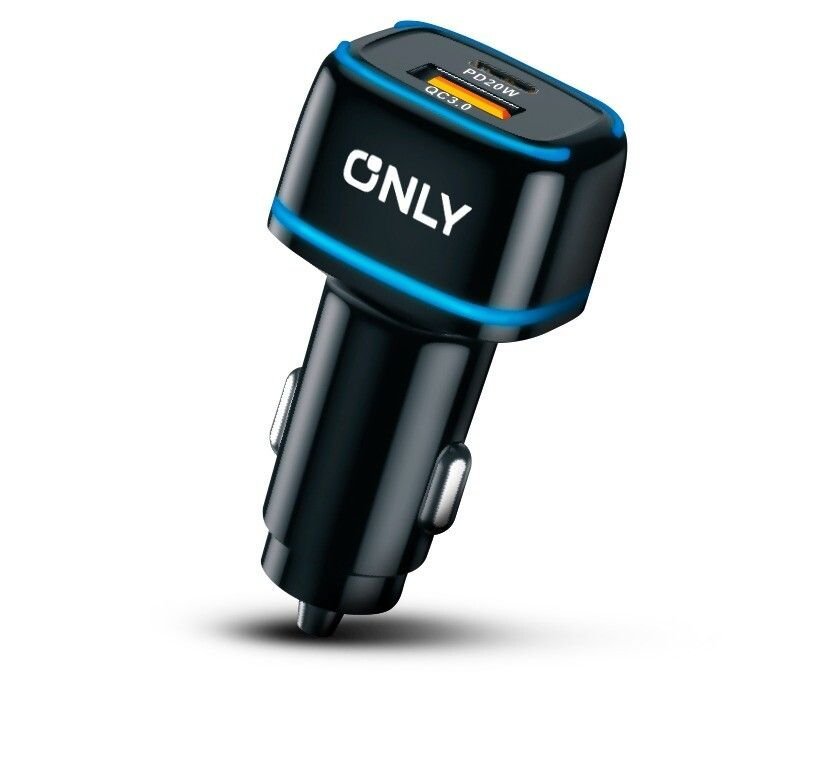 Cargador de Auto para Celular " Only GEAR + Cable Tipo C" (Carga Rápida 20W) 12 V (copia)