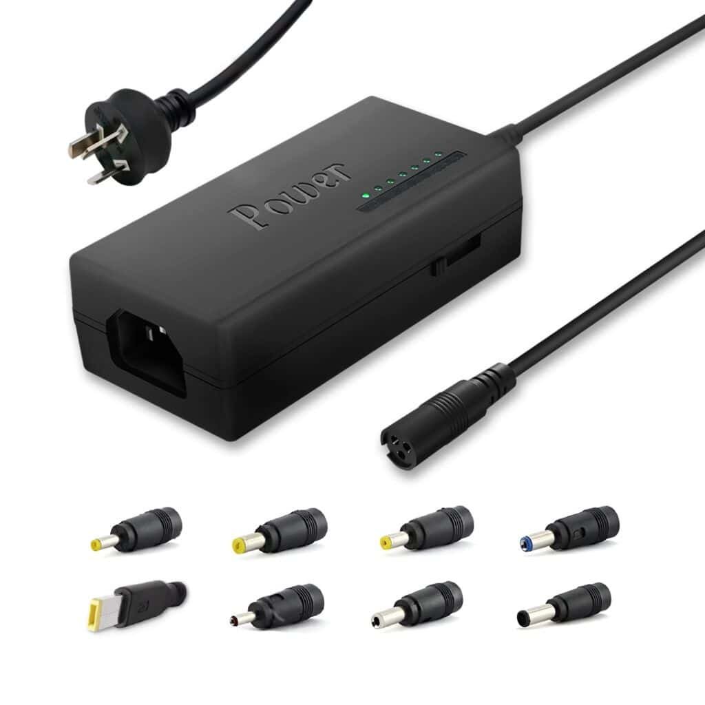 Cargador Universal P/ Notebook - ONLY C/ Selector de Voltaje - 8 Puntas Intercambiables
