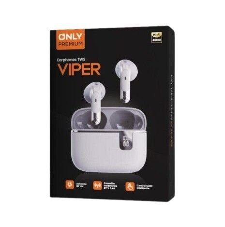 Auriculares ONLY * VIPER NEGRO * PREMIUM Inalámbricos Bluetooth