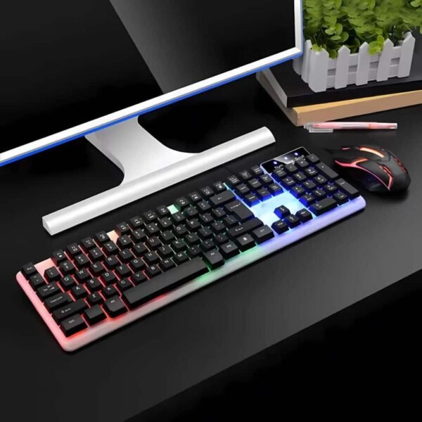 COMBO GAMER - XAEA LUMENX NEGRO - RETROILUMINADO (Teclado+ Mouse) (copia)