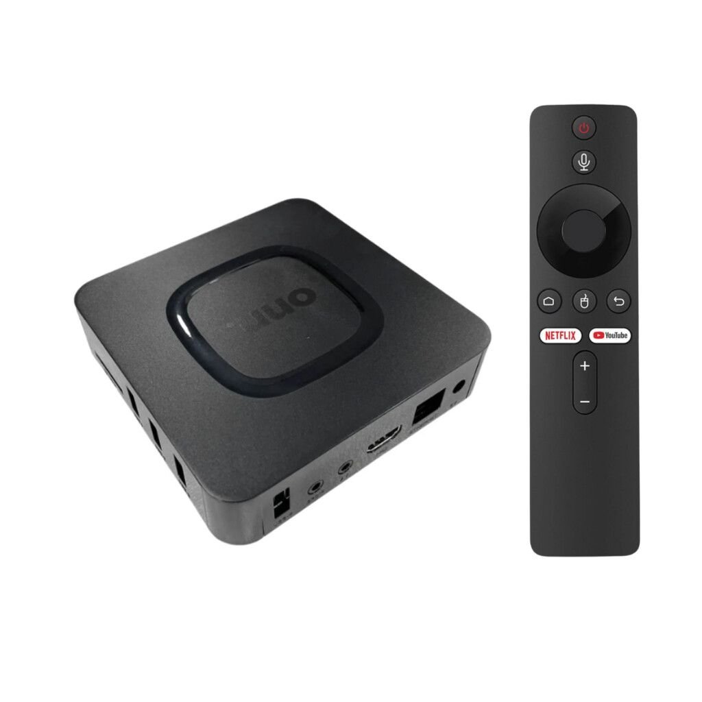 TV BOX XAEA - ONN watching -  4K ULTRA HD * TRANSFORMA TU TV EN SMART * - ANDROID -
