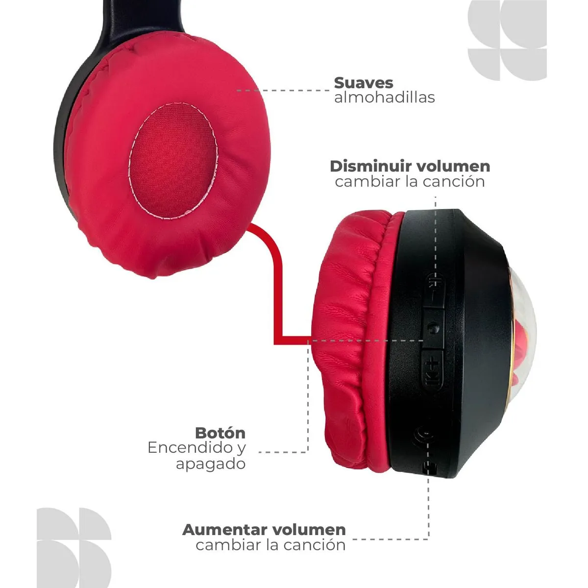 Auriculares Inalámbricos * Astronautas Negro * YDM55 Bluetooth (Premium)
