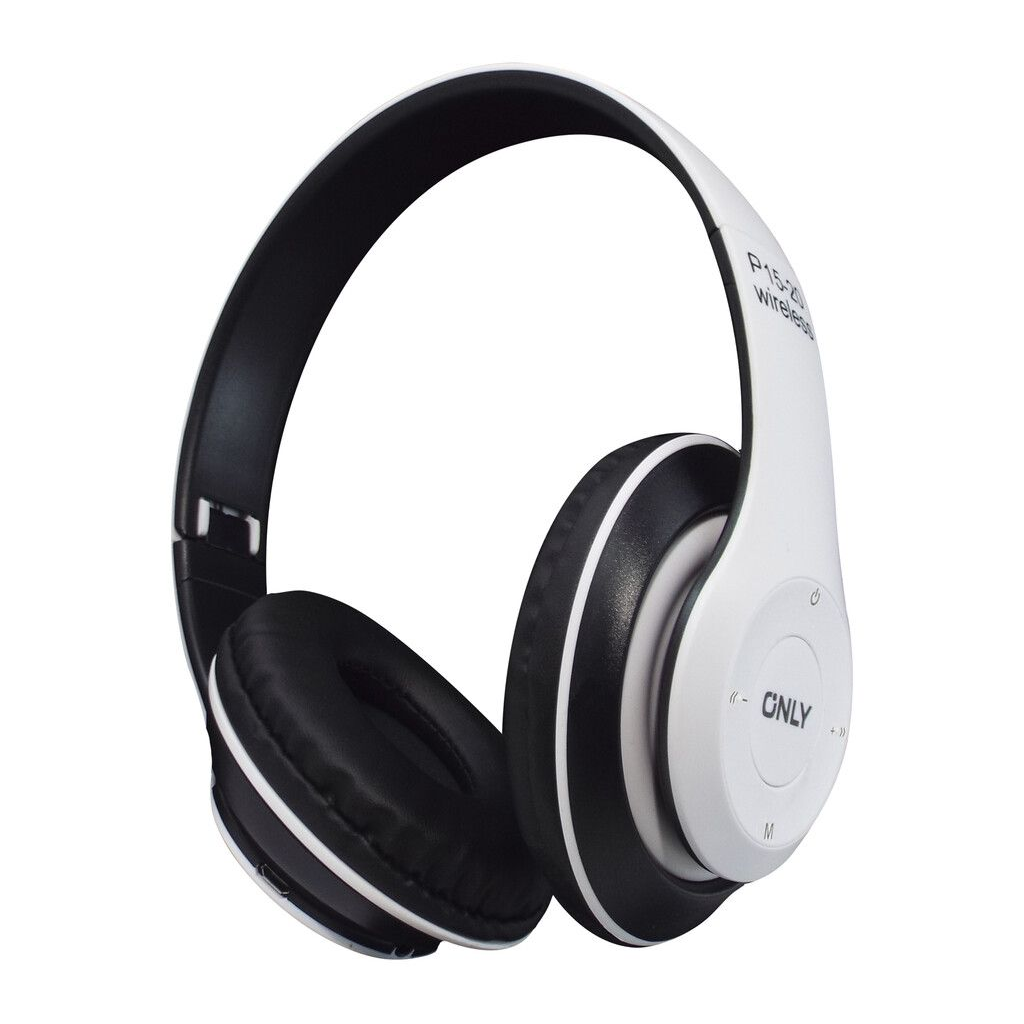 Auriculares Inalámbricos * ONLY P15 Blanco * Bluetooth (Premium)