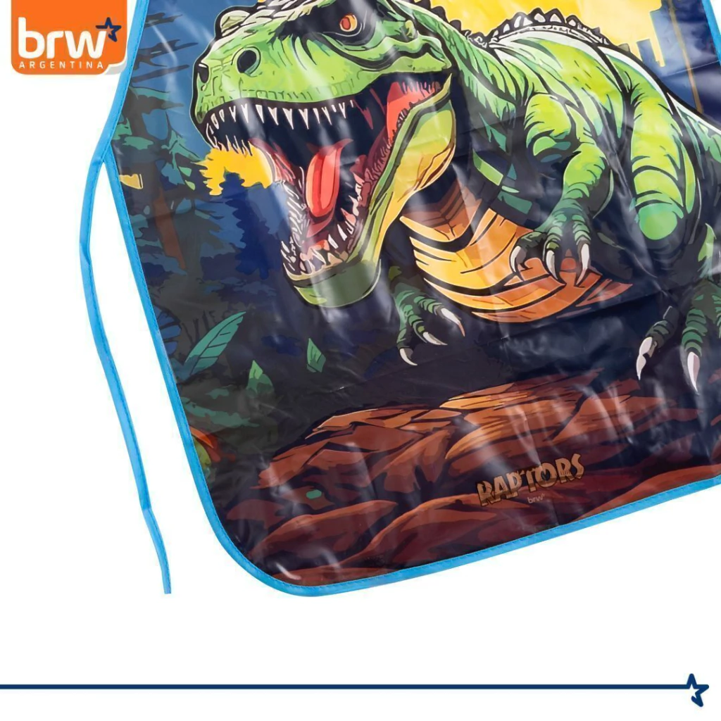 PINTORCITO BRW * DINOSAURIOS * PLÁSTICO INFANTIL