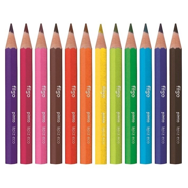 Lapices Filgo x 12 Cortos