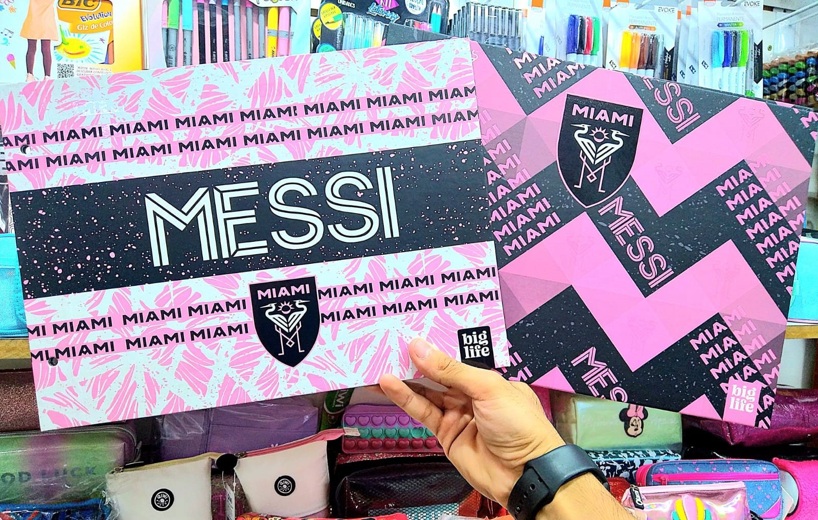 Tapa de Carpeta de dibujo N5 " INTER MIAMI (MESSI) " PPR