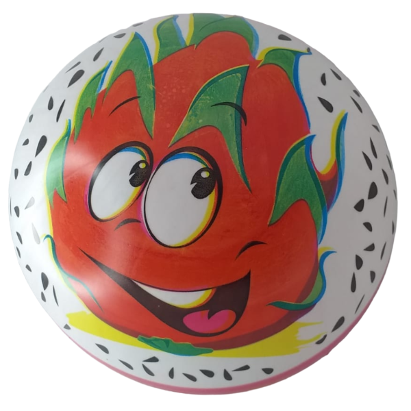 Pelotas de Goma "Fresa Blanca" Frutas Divertidas