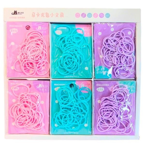 Bandas Elasticas * Colores Pasteles * x 30 unidades