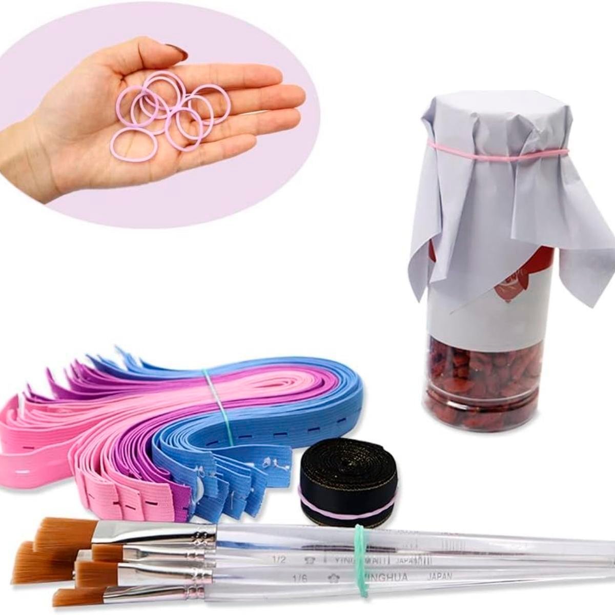 Bandas Elasticas * Colores Pasteles * x 30 unidades