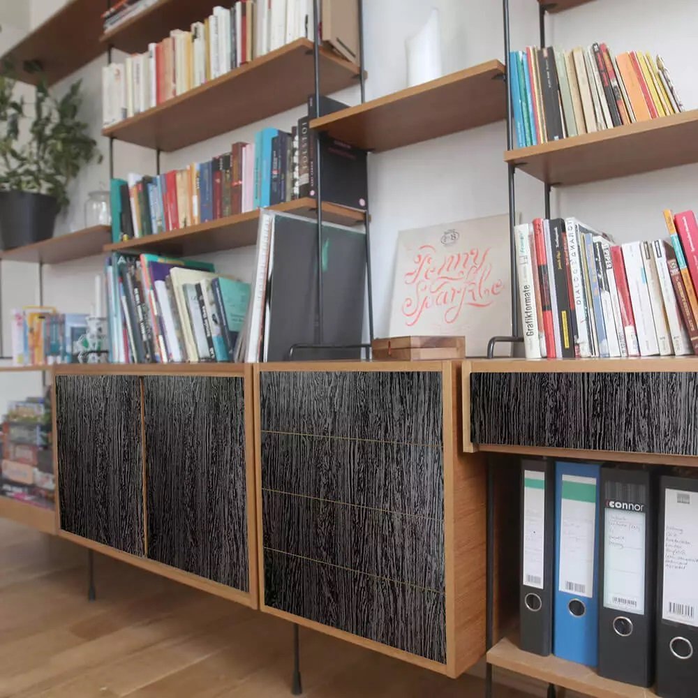 Contact "MADERA NEGRA" de 45 cm de Ancho (PRECIO x METRO)