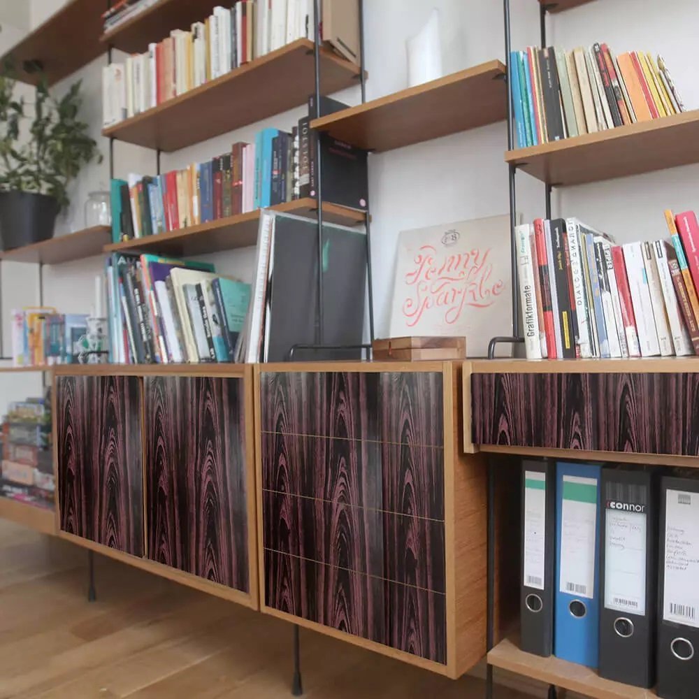 Contact "MADERA CAOBA" de 45 cm de Ancho (PRECIO x METRO)