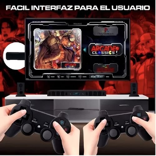 Nueva versión de Consola de Juegos ** K8 GAME STICK PLUS ** JUEGOS (Incluye 2 JOYSTICK) 40.000+ Clásicos Modelo 2026 HDMI EMULADOR de 64GB 4K