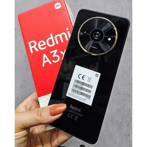 XIAOMI - REDMI A3x NEGRO - 64GB Liberado // GARANTIA 3 Meses //