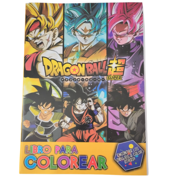 LIBRITOS PARA COLOREAR "DRAGON BALL"